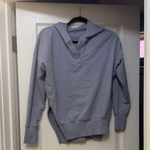 Universal Standard Light Periwinkle Lightweight Hoodie